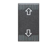 Ave 45351 Commutatore Noir S45 a tre posizioni con frecce unipolare 3 morsetti