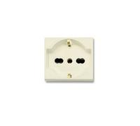 Presa Ave Blanc Schuko Bipasso 45990/15Ts 2 Moduli+T 10/16A