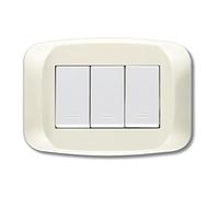 AVE 45PB03BP - PLACCA BANQ.TECNOP.3M. Bianco Panna