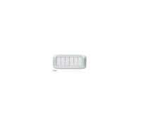 Ave 45pb06lac placca banquise tecnopolimero 6 posti acero