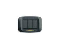 AVE PLACCA BANQUISE PRESSOFUSIONE 3 Moduli Grafite 45PB93GF