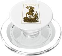 AVE CHRISTUS REX: Gesù che distrugge il diavolo PopSockets PopGrip per MagSafe