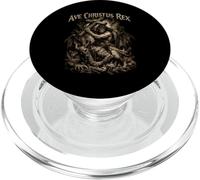 Ave Christus Rex - Gesù che sconfigge il diavolo PopSockets PopGrip per MagSafe