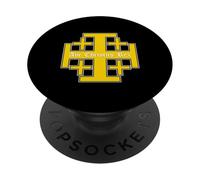 AVE CHRISTUS REX - Guerriero cattolico di Cristo PopSockets PopGrip Adesivo