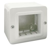 Ave Contenitore Autoportante Minicanali IP40 S44 2 Moduli Bianco
