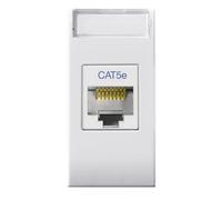 Ave Domus S44 Presa RJ45 Cat.5E UTP Bianco Lucido