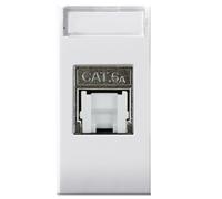 Ave Domus S44 Presa RJ45 Cat.6A FTP Bianco Lucido