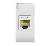 Ave Domus S44 Presa RJ45 Cat.7 FTP Bianco Lucido