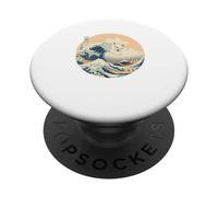 Ave Il Grande Gatto-nagawa PopSockets PopGrip Adesivo