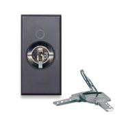 AVE INTERRUTT. Chiave 2P 10AX TEKLA 1M 445071