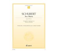 Ave Maria B-Dur: op. 52/6. D 839. Violine (oder Violoncello) und Klavier.