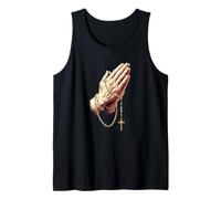 Ave Maria Beata Madre Rosario Preghiera Canotta