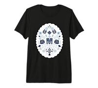 Ave Maria Christian Fiore Croce Simbolo Maglietta Premium
