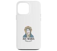 Ave Maria Gratia Plena, latina per Piena di Grazia Custodia per iPhone 13 Pro Max