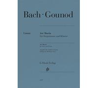Ave Maria (Johann Sebastian Bach); Mittlere Singstimme und Klavier