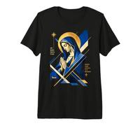 Ave Maria La Beata Vergine Maria Opera d'Arte Maglietta Premium