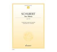 Ave Maria mi bémol majeur: op. 52/6. violin and piano.