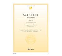 Ave maria op. 52/6 chant: op. 52/6. Singstimme und Klavier.
