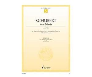 Ave Maria Op.52/6 - Piano: Fantasy. op. 52/ 6. D 839. piano (with Text).