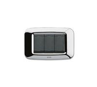 AVE PLACCA 3P PLASTICA Cromo Sistema 45 45PY03CR