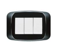 AVE PLACCA BANQ.TECNOP. 3M. Nero Lucido