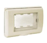 AVE PLACCA IP55 con Membrana 3M.Blanc 45SP43BPN