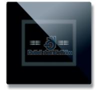AVE PLACCA VERATOUCH NERO ASSOLUTO 2 COMANDI 44PVTC02NAL LIFE TOUCH