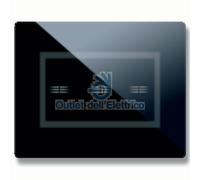 AVE PLACCA VERATOUCH NERO ASSOLUTO 3 COMANDI 44PVTC03NAL LIFE TOUCH