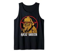 Ave Santa Pagan Felice Solstizio Gotico Natale Metallo Canotta