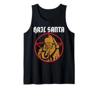 Ave Santa Pagan Happy Solstice Gothic Christmas Death Metal Canotta