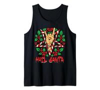 Ave Santa Pagan Solstice Gothic Metal Christmas Rock Roll Canotta