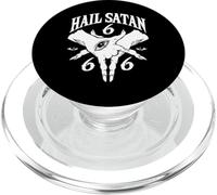 Ave Satana Malvagio Diavolo Occulto Satanico Pentagramma Santo 666 PopSockets PopGrip per MagSafe