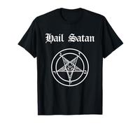 Ave Satana - Pentagramma del diavolo t-shirt 666 Maglietta