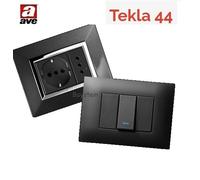 AVE TEKLA 44 GRIGIO OPACO 445001 4450 USB RJ45 PRESA DATI