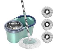 Avec Essoreuse, Pour Sol, Mains Libres Pour Le Nettoyage, Système De Nettoyage Des Sols, Sans Effort Pour Balcon, Salon, Chambre