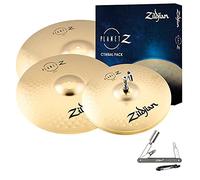 Avedis Zildjian Company ZP4PK Hats/Crash/Ride Planet Z Complete Pk (14H, 16C, 20R) - Set piatti con ZKEY