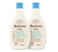 AVEENO 983757461 BABY DAILY CARE BAGNOSCHIUMA DELICATO PER PELLE SENSIBILE 2X400