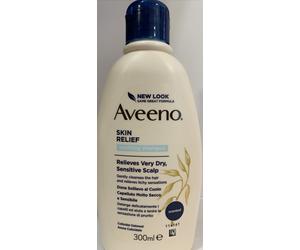 AVEENO ACTIVE NATURALS SKIN RELIEF soothing shampoo 300 ml deterge delicatamente