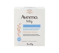Aveeno Baby - Colloidal Polvere per il Bagno a base di Avena, 5 x 21g