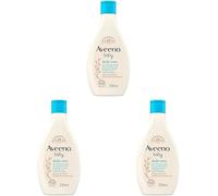 Aveeno Baby Daily Care Bagnetto Corpo e Capelli 3x250 ml, Bagnoschiuma bambini per una detersione delicata della pelle sensibile, Bagnoschiuma neonato e shampoo bambini con Avena