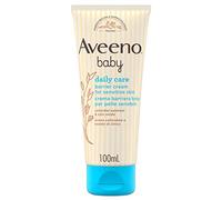 Aveeno Baby Daily Care Crema Barriera, Crema corpo neonato e bambino, Crema viso bambini con Avena e Ossido di Zinco, Crema cambio pannolino contro le irritazioni, 100 ml