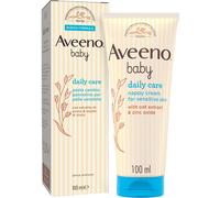 Aveeno Baby Daily Care Pasta Cambio Pannolino, Crema cambio pannolino per neonati e bambini, Crema Ossido di Zinco ed Estratto di Avena, Crema pannolino protettiva per un sollievo immediato, 100 ml