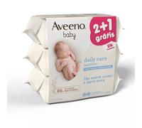 Aveeno Baby Pack Daily Care Salviettine Baby 3x 72 Unità