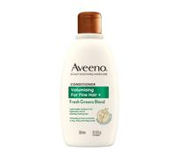 Aveeno Balsamo volumizzante per capelli fini + fresco mix di verdure per cuoio capelluto lenitivo all'avena, 300 ml