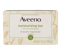 Aveeno Moisturizing Bar with Natural Colloidal Oatmeal for Dry Skin, Fragrance Free, 3.5 oz by Aveeno
