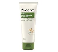 Aveeno Daily Moisturising Crema Idratante, Crema corpo idratante per 48 ore con Avena Colloidale Prebiotica, Crema corpo per pelli normali, secche e sensibili, Body lotion senza profumo, 200 ml