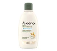 Aveeno Daily Moisturising Detergente Intimo Idratante Quotidiano Senza Sapone Profumato alla Vaniglia Delicato per Pelli Sensibili, 300ml