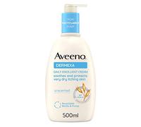 Aveeno Dermexa Crema Corpo Emolliente, Crema corpo per pelle secca e pruriginosa, Crema corpo idratante senza profumo, Crema corpo idratante pelle secca con Avena e Ceramidi, 500 ml