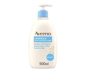Aveeno Dermexa - Crema Emolliente per Uso Quotidiano per Pelle Secca, 500ml