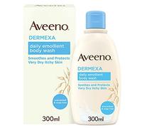 Aveeno Dermexa Daily Emollient Body Wash, deterge delicatamente e lenisce, per pelli molto secche e soggette a eczemi, 300 ml (la confezione può variare)